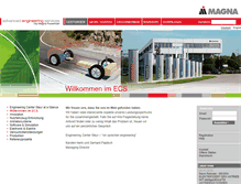 Tablet Screenshot of ecs-eib.com